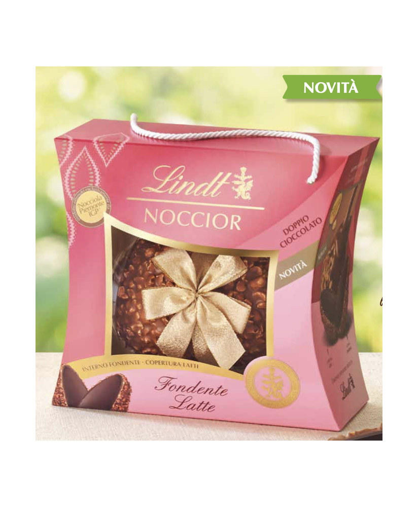 Lindt - Noccior Doppio Cioccolato Fondente Latte - 510g - NEW