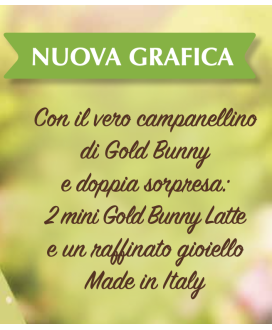 Vendita online Uovo di Pasqua Lindt & Sprüngli linea Gold Bunny con doppia sorpresa, uovo di cioccolato al latte da bambino (SCO