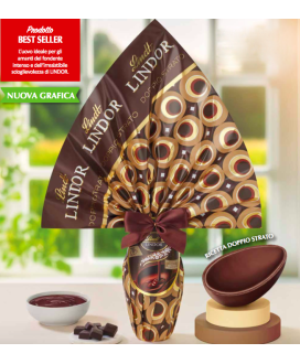 Vendita online Uovo di Pasqua Lindor Fondente incarto Blu Lindt & Sprüngli (SCONTO 10%). Shop on line uova di cioccolato fondent