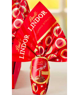 Vendita online uova di Pasqua Lindt Lindor, Piccolo Mignon da 50g. Shop on line uova di Pasqua piccole di finissimo cioccolato a