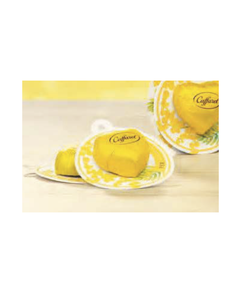 Sale online gift boxes women's day Caffarel chocolates, yellow hearts. Shop packs Caffarel