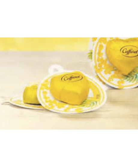 Vendita online cioccolatini Caffarel cuore giallo festa della donna al miglior prezzo. Shop San Valentino