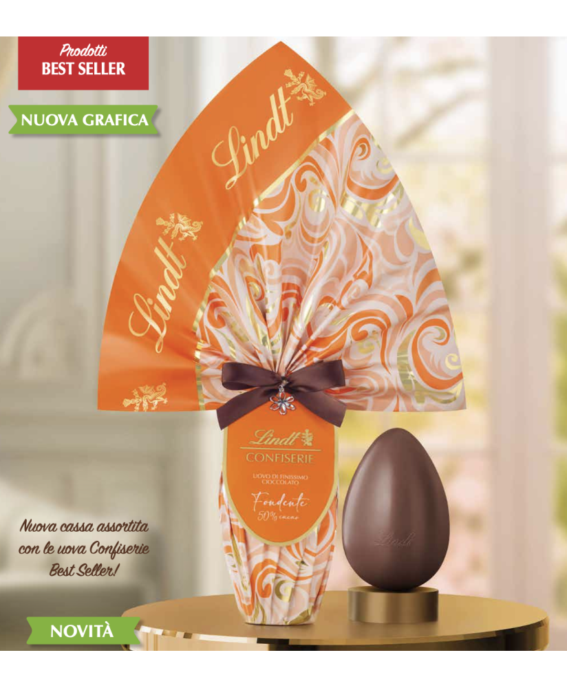 Sale online Easter Egg 2025 Lindt & Sprüngli milk and dark line Patisserie (10% discount). Shop online eggs milk chocolate Lindt