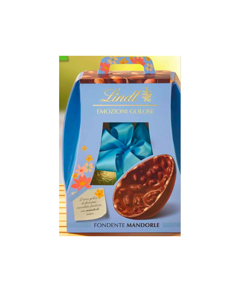 Vendita online e prezzo Uovo di Pasqua novità 2025 Lindt & Sprüngli cioccolato fondente con nocciole intere, SCONTO 10%