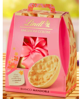 Online shop and price Easter news 2025 Lindt white chocolate egg with almonds, discount 10% Extra
