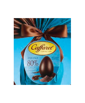 Uova di pasqua cafferel cioccolato fondente 75% al lampone| corso101