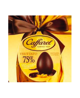 Online sales Italian Easter Eggs Caffarel Extra Dark Chocolate 50% Cocoa and Orange. Shop online Easter egg 2016 buy online