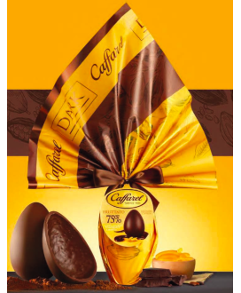 Online sales Italian Easter Eggs Caffarel Extra Dark Chocolate 50% Cocoa and Orange. Shop online Easter egg 2016 buy online