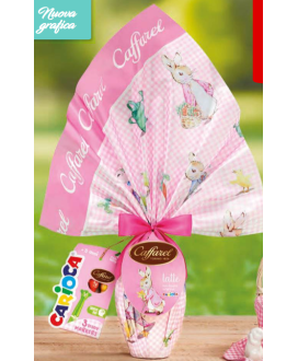 Vendita online Uova Caffarel al latte con sorpresa da femmina. Shop on line uovo Caffarel per bambina al latte, con doppia sorpr