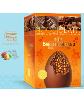 Uovo di Pasqua Baratti Gianduja con Nocciole Magnum 1,2 kg | corso101