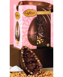 Caffarel - Fondente e Nocciole Intere salate - Delizie d'Italia - 530g