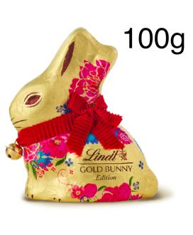 Vendita online Coniglietto Gold Bunny Floreale Lindt & Sprüngli al Latte (SCONTO 10%). Shop on line Coniglietto di cioccolato a