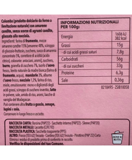 Vendita on line colombe di Pasqua Caffarel Farcite all 'amarena. Shop on line Colomba Farcita con amarene candite, senza scorze