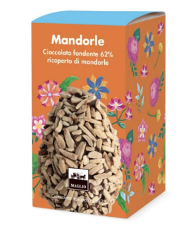 Maglio - Mini Uovo Fondente con Mandorle - 90g