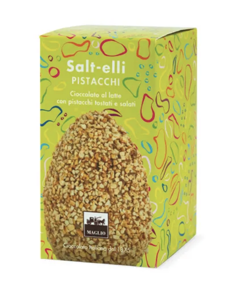 Maglio - Mini Uovo al Latte con Pistacchi tostati e salati - 90g