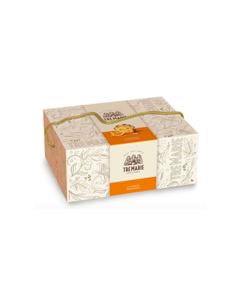 Sale online Easter Cake "colomba" handmade from Milan TRE MARIE limited edition Belle Epoque (Typical Italian Easter cake). Shop