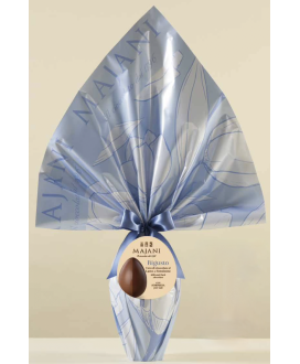 Vendita online uova di Pasqua Bigusto Majani. Shop on line Uovo metà di cioccolato al latte e metà fondente. Miglior prezzo on l