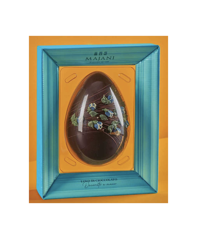 Vendita online uova di Pasqua Majani di cioccolato bianco con amarene. Shop on line Uovo di Pasqua con amarene