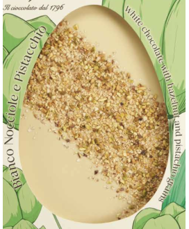 Vendita online uova di Pasqua Majani di cioccolato bianco con amarene. Shop on line Uovo di Pasqua con amarene