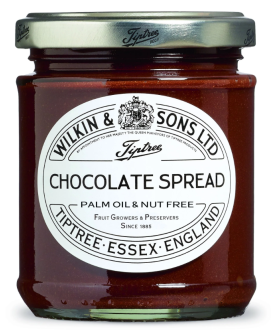 Wilkin and Sons chocolate cream online sale. Shop online English Tiptree chocolate spread. Online price