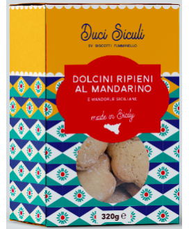 Tumminello - Tangerine and almond Biscuits - 320g
