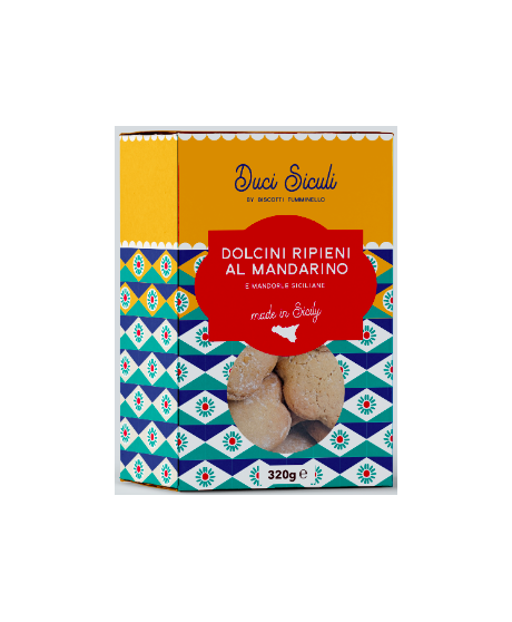 Tumminello - Tangerine and almond Biscuits - 320g Tumminello - Tangerine and almond Biscuits - 320g