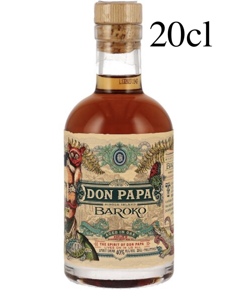 Rum Don Papa - Baroko - Mignon - 20cl