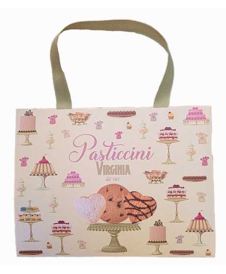 Pasticcini Virginia assortiti Alzatine Borsetta vendita online prezzo dolci | corso101 Pasticcini Virginia assortiti Alzatine Borsetta vendita online prezzo dolci | corso101