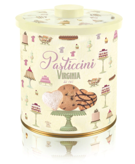 Pasticcini Virginia assortiti Biscottiera Alzatine Metallo vendita online prezzo dolci | corso101