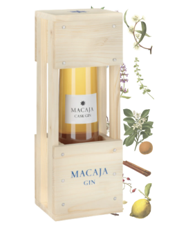 Macaja Cask Gin vendita online gin italiano barricato ultra premium miglior prezzo online gin su corso101