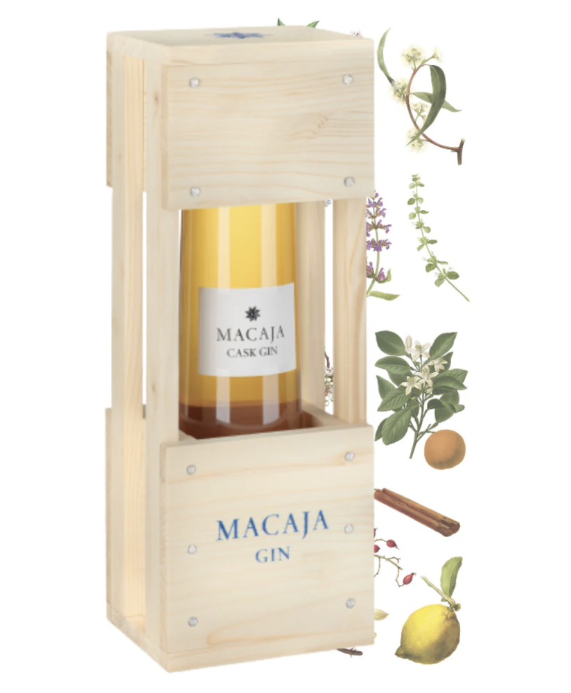 Macaja Cask Gin vendita online gin italiano barricato ultra premium miglior prezzo online gin su corso101