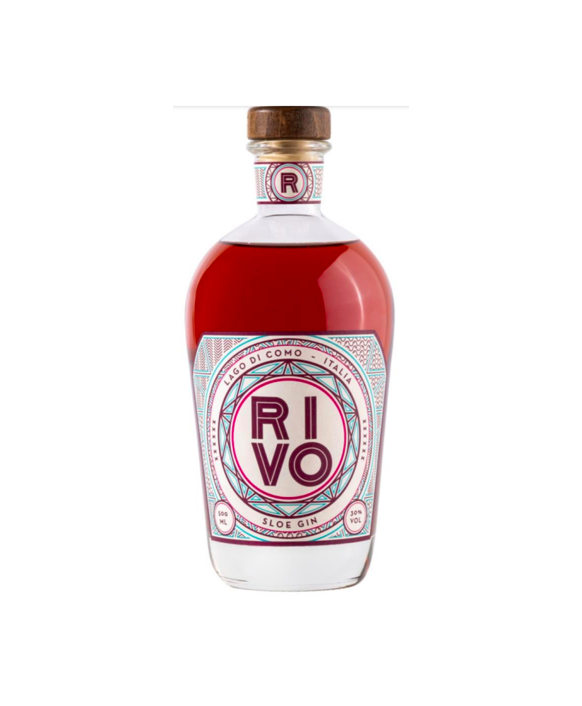 Rivo Sloe Gin Como Lake shop online italian gin best price online gin shop online corso101