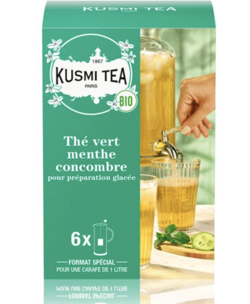 Shop online Kusmi Tea Cucumber-mint green tea price | corso101.com