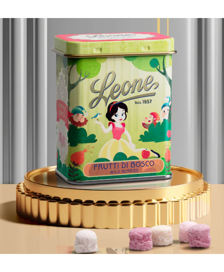 Pastiglie Leone Frutti di Bosco Lattina Biancaneve vendita |corso101 Pastiglie Leone Frutti di Bosco Lattina Biancaneve vendita |corso101