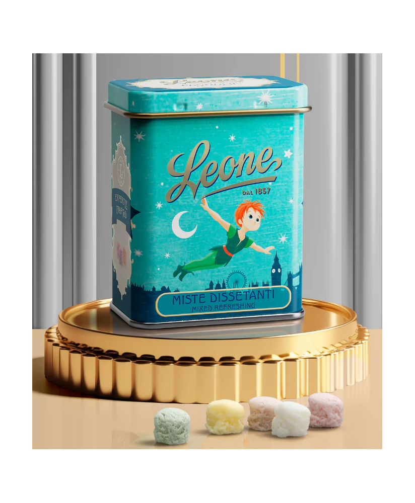 Pastiglie Leone Miste dissetanti Lattina Peter Pan vendita |corso101