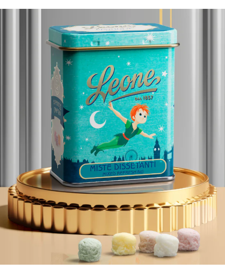 Pastiglie Leone mixed flavours Peter Pan gift box shop | corso101 Pastiglie Leone mixed flavours Peter Pan gift box shop | corso101