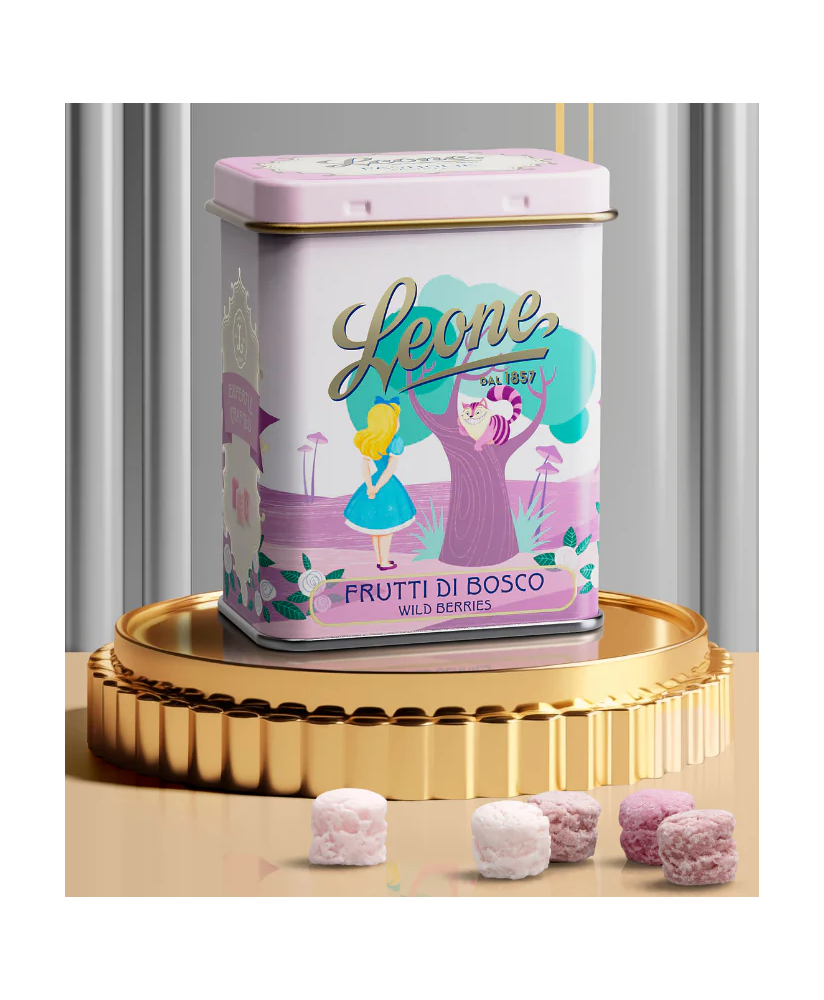Pastiglie Leone Frutti di Bosco Lattina Alice vendita |corso101