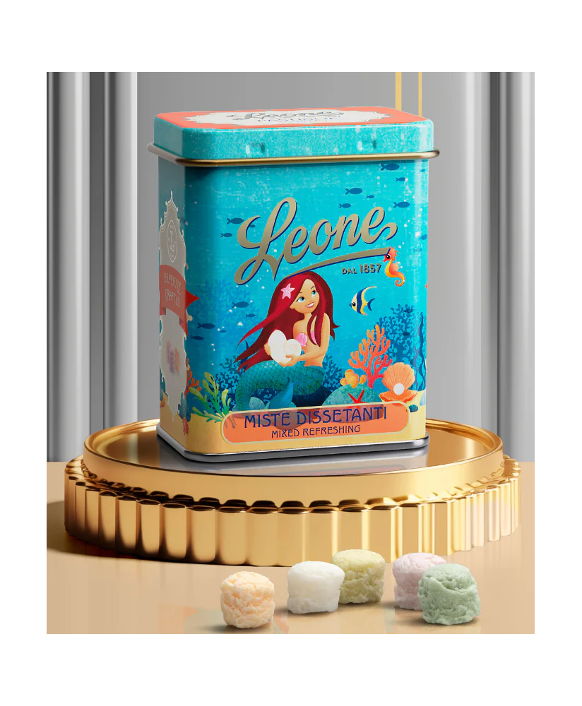 Pastiglie Leone mixed flavours Little Mermaid gift box shop | corso101