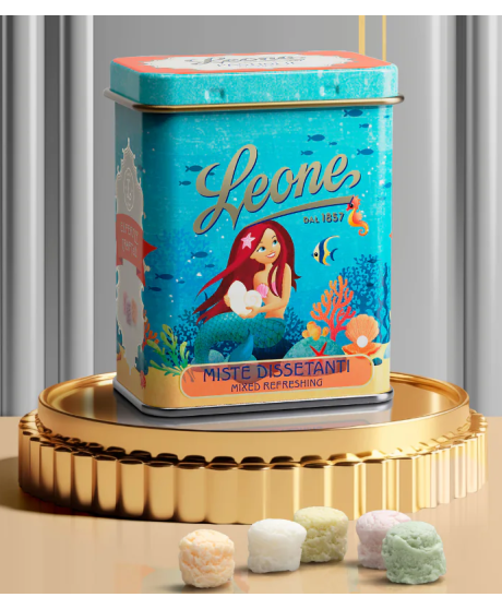 Pastiglie Leone Miste dissetanti Lattina Sirenetta vendita |corso101 Pastiglie Leone Miste dissetanti Lattina Sirenetta vendita |corso101