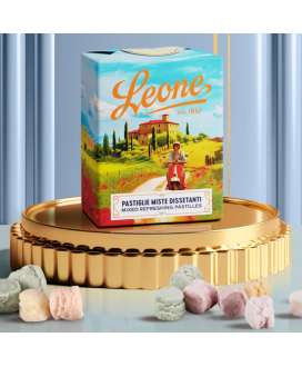 Pastiglie Leone Miste dissetanti Paesaggi Italiani Collina |corso101