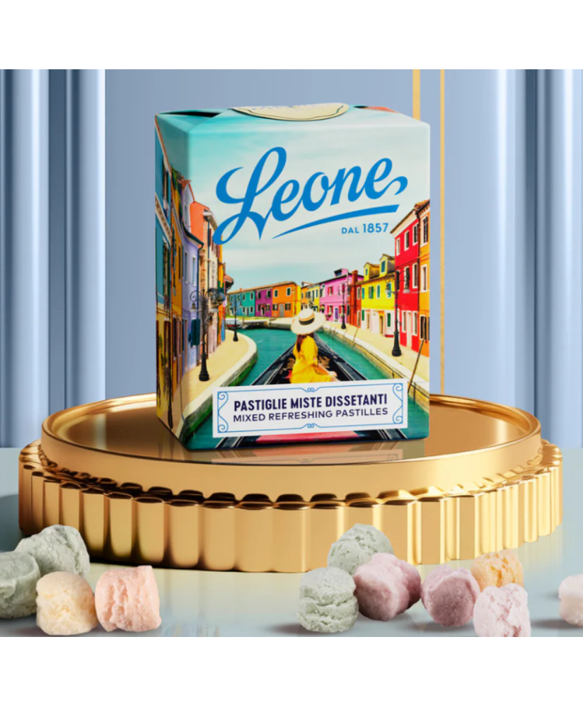 Pastiglie Leone Miste dissetanti Paesaggi Italiani Laguna |corso101