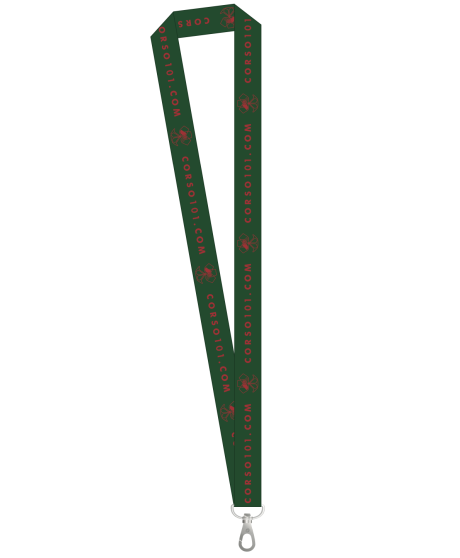 Lanyard Keychains for Neck - Corso101 - New Logo
