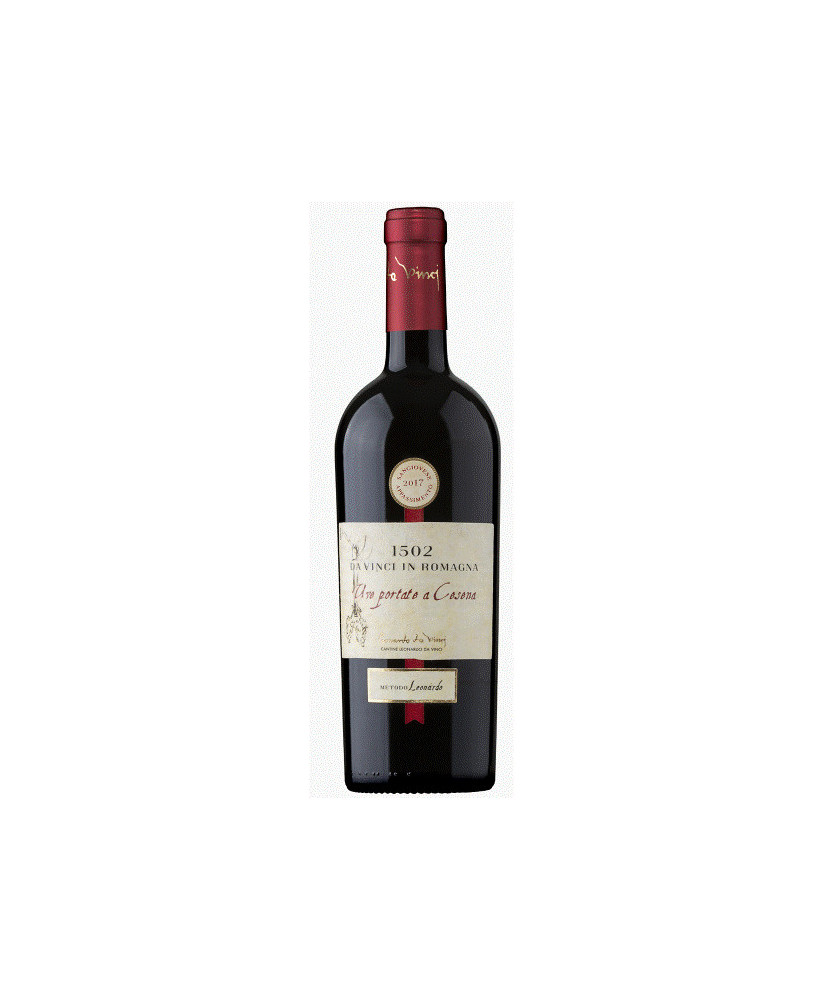 1502 Da Vinci in Romagna - Uve portate a Cesena - Sangiovese Appassimento 2022 - Romagna DOC - 75cl