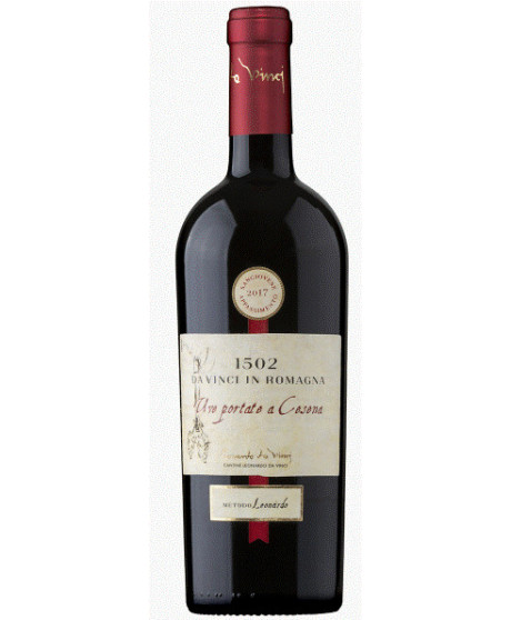 1502 Da Vinci in Romagna - Uve portate a Cesena - Sangiovese Appassimento 2022 - Romagna DOC - 75cl 1502 Da Vinci in Romagna - Uve portate a Cesena - Sangiovese Appassimento 2022 - Romagna DOC - 75cl