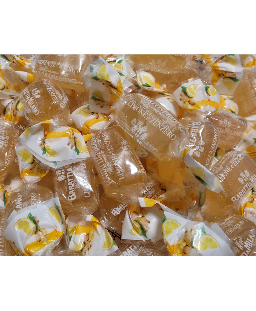 Baratti & Milano fruit Jelly Lemon and Ginger. Shop online Best Candies