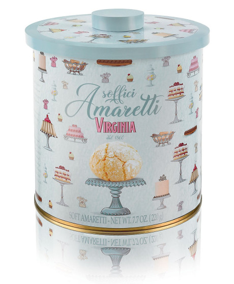 Classic Virginia Soft amaretti alzatine Barrel Tin Box shop online | corso101 Classic Virginia Soft amaretti alzatine Barrel Tin Box shop online | corso101
