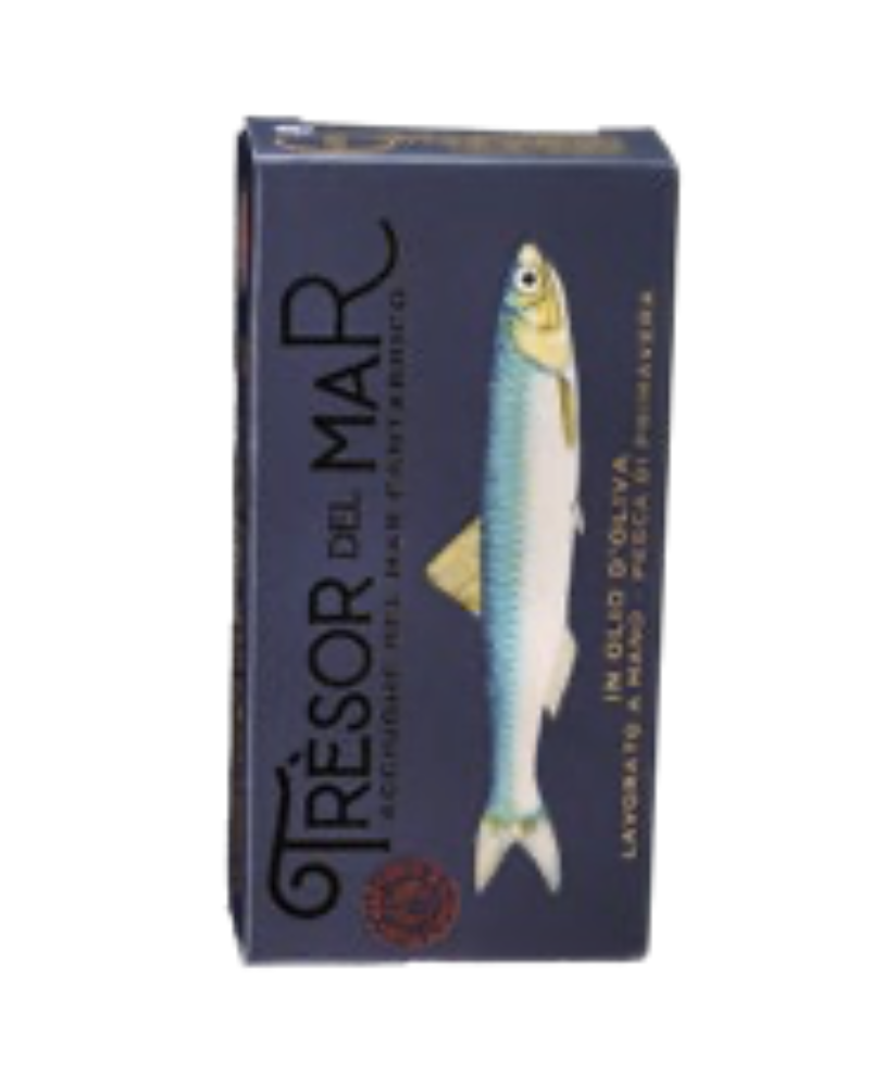 Tresor del Mar - Cantabrian Anchovies in Olive Oil - 50g