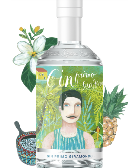Gin Primo Giramondo - Sud America - 70cl Gin Primo Giramondo - Sud America - 70cl