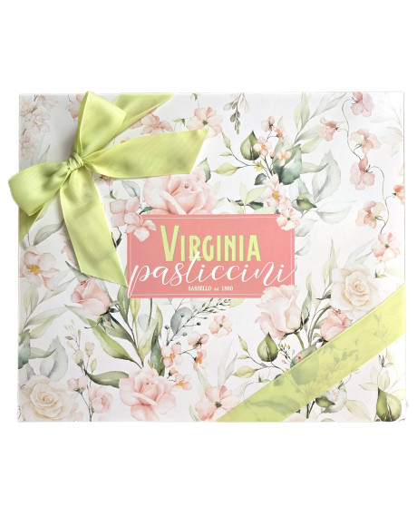 Pasticcini Virginia assortiti Regalo Fiocco Verde vendita online prezzo dolci | corso101 Pasticcini Virginia assortiti Regalo Fiocco Verde vendita online prezzo dolci | corso101