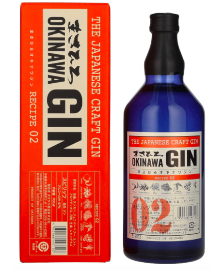 Masahiro Okinawa - Japanese Craft Gin - Recipe 02 - Gift Box - 70cl Masahiro Okinawa - Japanese Craft Gin - Recipe 02 - Gift Box - 70cl